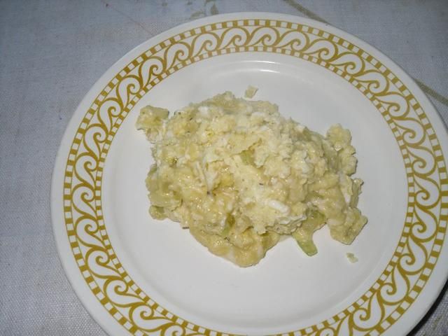 jajecznica z cebulą 