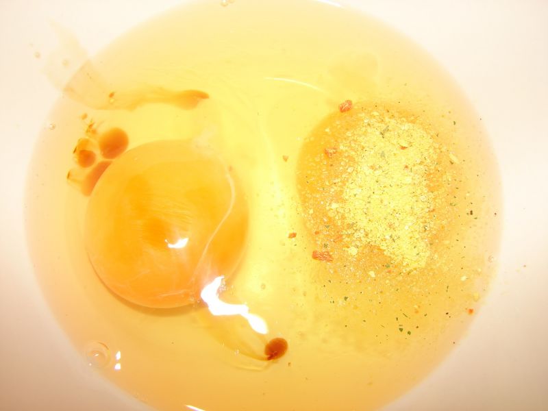 Jajecznica z cebulką
