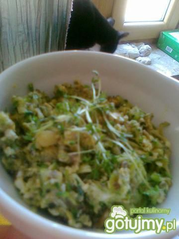 Jajecznica z cukinią Jajecznica z cukinią