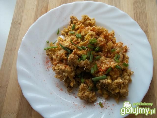 jajecznica z ..drożdżami