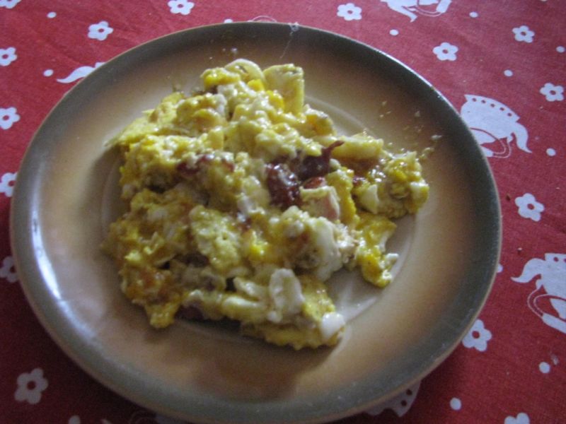 Jajecznica z jabłuszkiem Jajecznica z jabłuszkiem