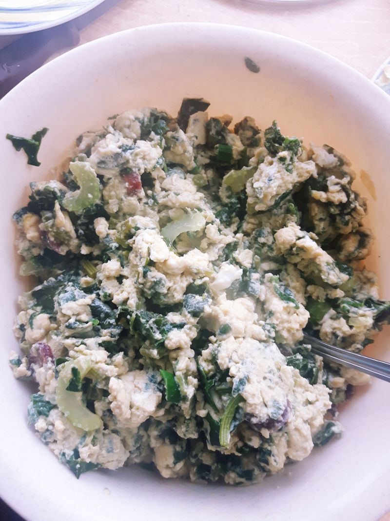 Jajecznica z komosą i śląską