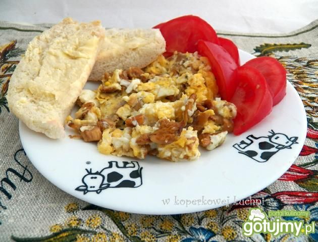 Jajecznica z kurkami wg Koper Jajecznica z kurkami wg Koper