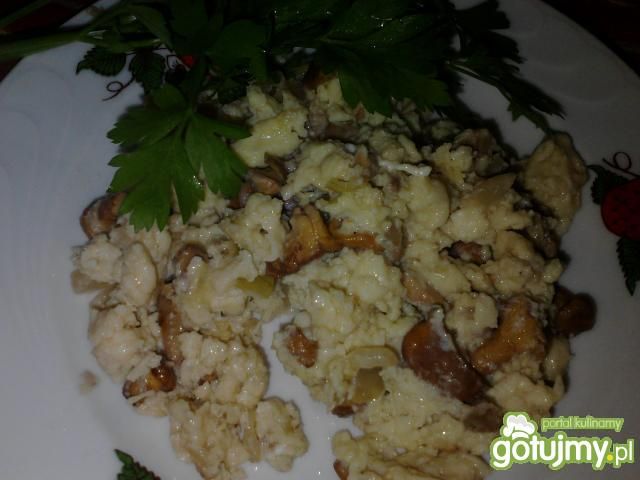 Jajecznica z kurkami Zub3r'a