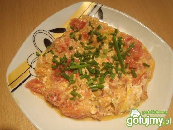 Jajecznica z mozarellą