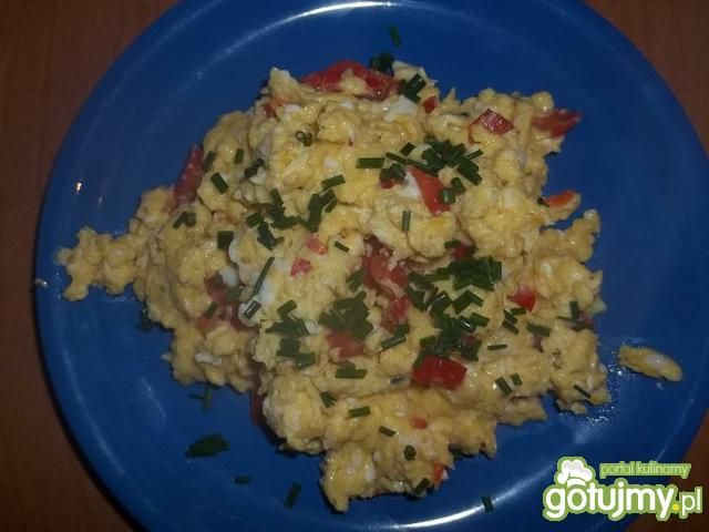 Jajecznica z papryką 2 Jajecznica z papryką 2