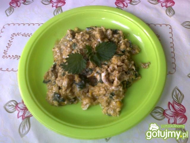 Jajecznica z pokrzywami 2 Jajecznica z pokrzywami 2