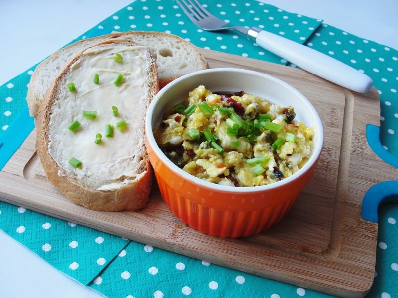 Jajecznica z przyprawą