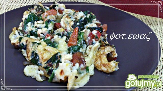 Jajecznica z warzywami 2