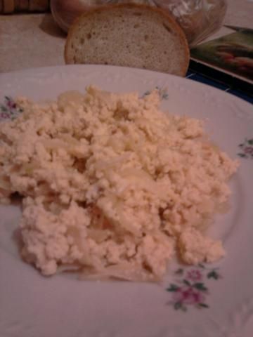 Jajecznica ze śmietaną według Teścia Jajecznica ze śmietaną według Teścia