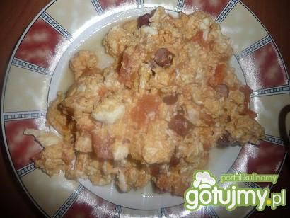 jajeczniczka z pomidorami