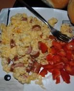 Jajeczniczka z serem