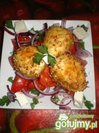 Jajka egipskie z dukkah