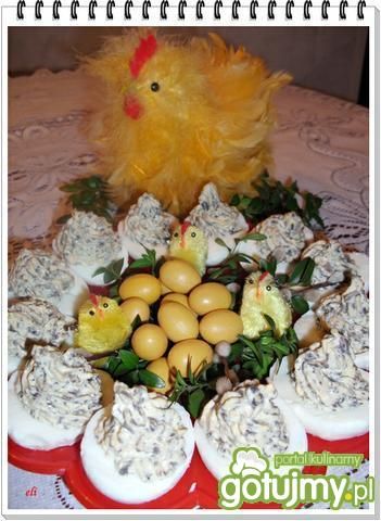 Jajka faszerowane pieczarkami Eli