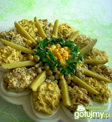 Jajka faszerowane Pyzy