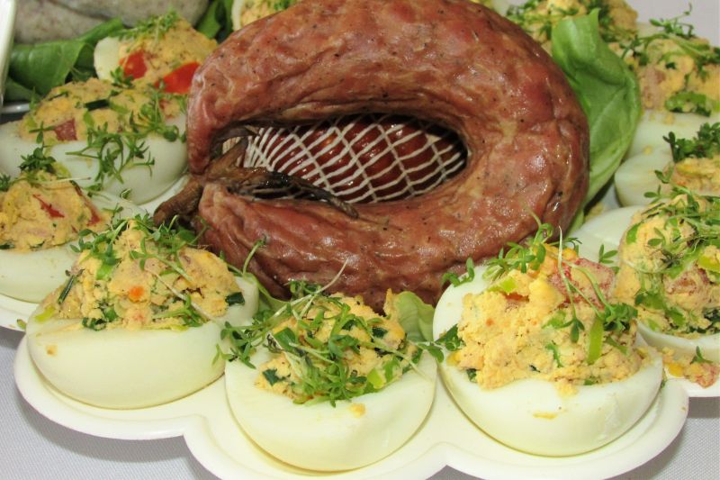 Jajka faszerowane z rzeżuchą