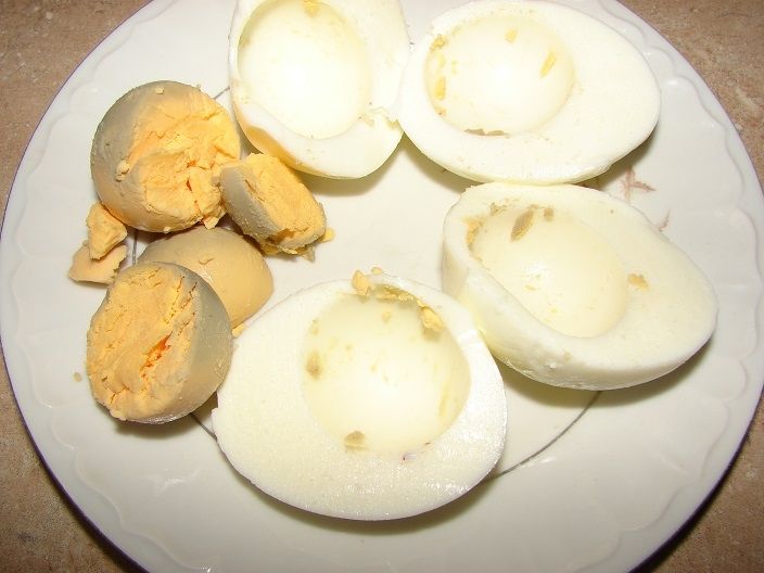 Jajka nadziewane z pietruszką