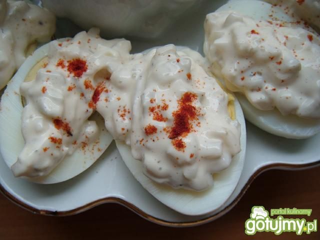 Jajka pod majonezową pierzynką  Jajka pod majonezową pierzynką