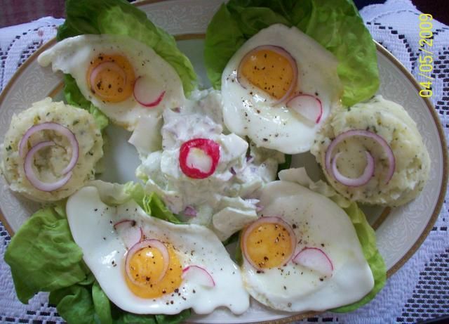 Jajka sadzone Jajka sadzone