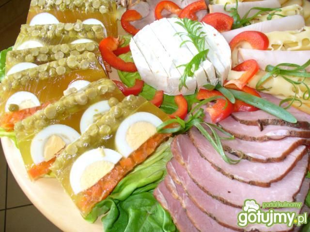 jajka w galarecie z marchewką