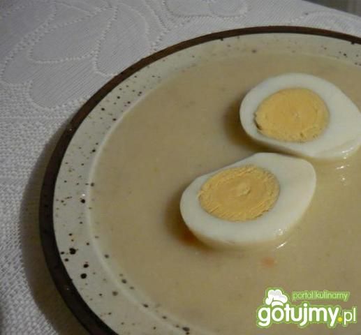 Jajka w sosie chrzanowym  Jajka w sosie chrzanowym