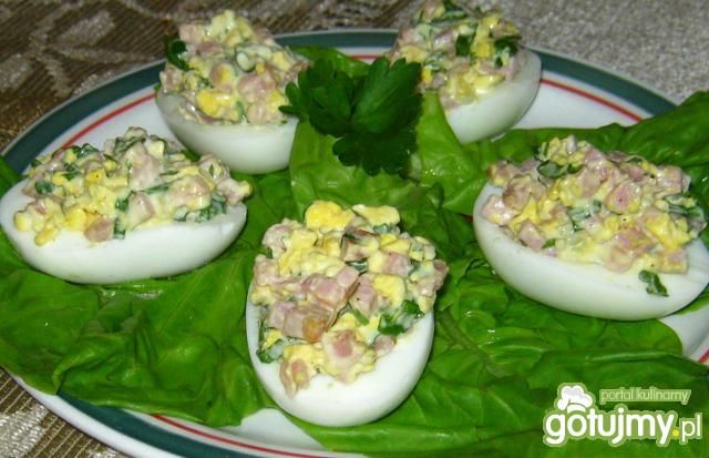 Jajka z farszem. Jajka z farszem.