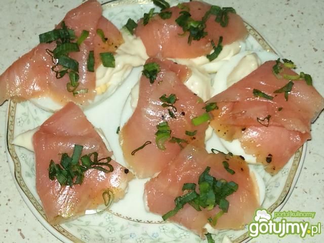 Jajka z łososiem 5