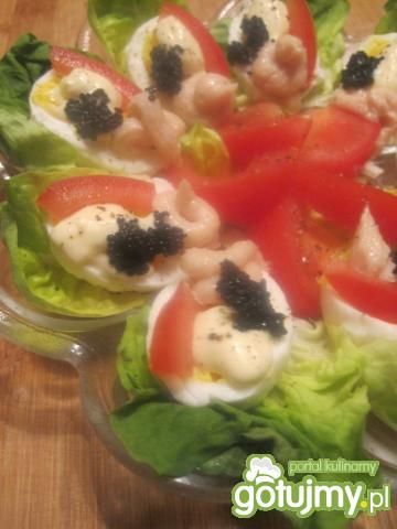 Jajka z niby kawiorem na Święta