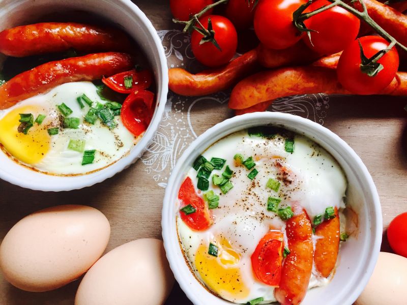 Jajka zapiekane w kokilkach