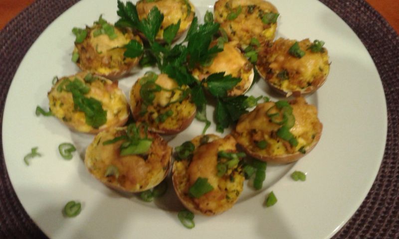 Jajka zapiekane w piekarniku Jajka zapiekane w piekarniku