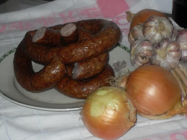 Jałowcowa podsuszana, pieczona - kiełbas