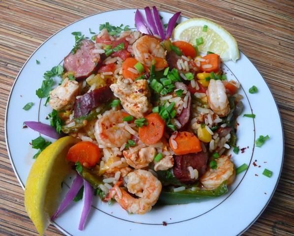 Jambalaya- potrawa jednopatelniowa Jambalaya- potrawa jednopatelniowa