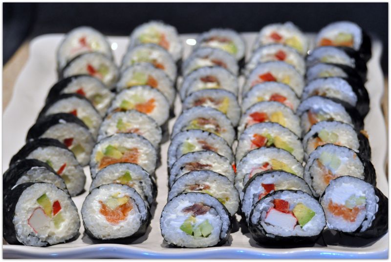 Japońskie sushi maki Japońskie sushi maki