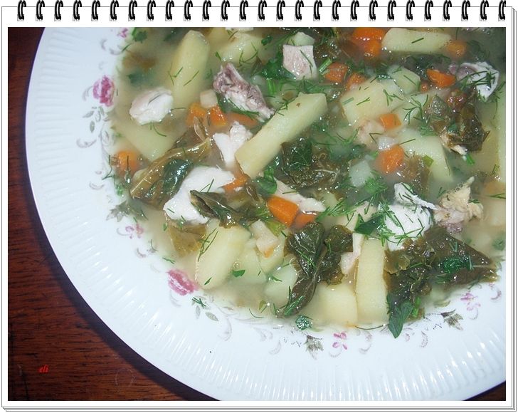 Jarmużowa zupa Eli Jarmużowa zupa Eli