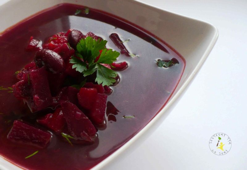 Jarski barszcz a'la ukraiński