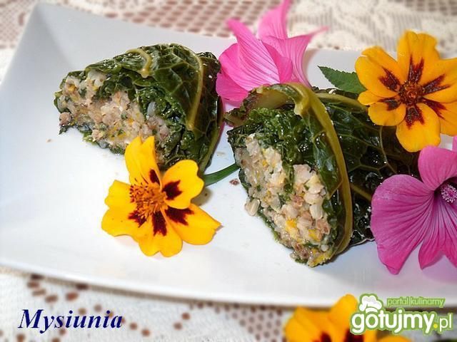 Jarskie gołąbki z cukinią i szpinakiem Jarskie gołąbki z cukinią i szpinakiem
