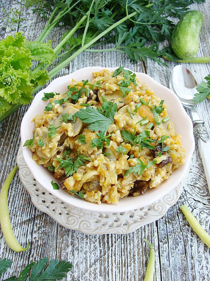 Jarskie kaszotto z warzywami Jarskie kaszotto z warzywami