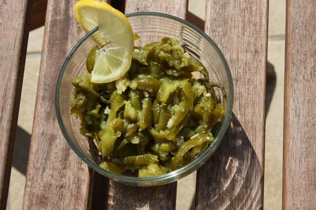 Jarzynka z zielonej papryki