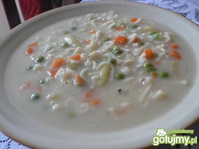 Jarzynowa z makaronem 