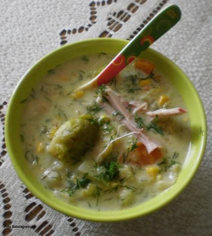 ,,Jarzynowa z zieloną zacierką ,,