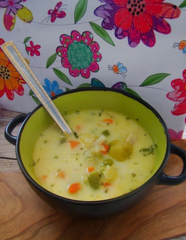 Jarzynowa zupka zasmażana  Jarzynowa zupka zasmażana