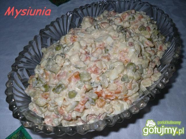 Jarzynówka z ogórkami  Jarzynówka z ogórkami