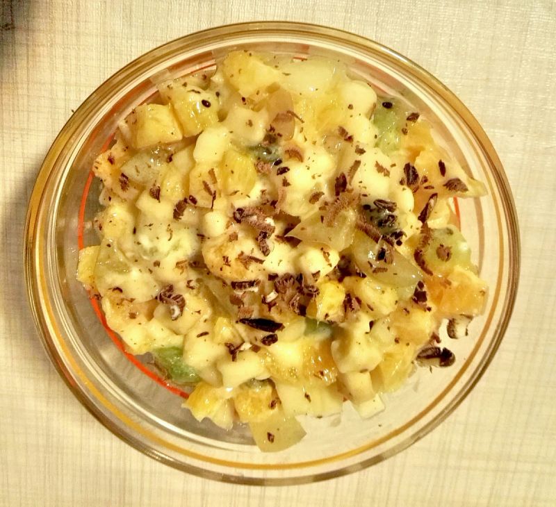 Jesienna sałatka owocowa