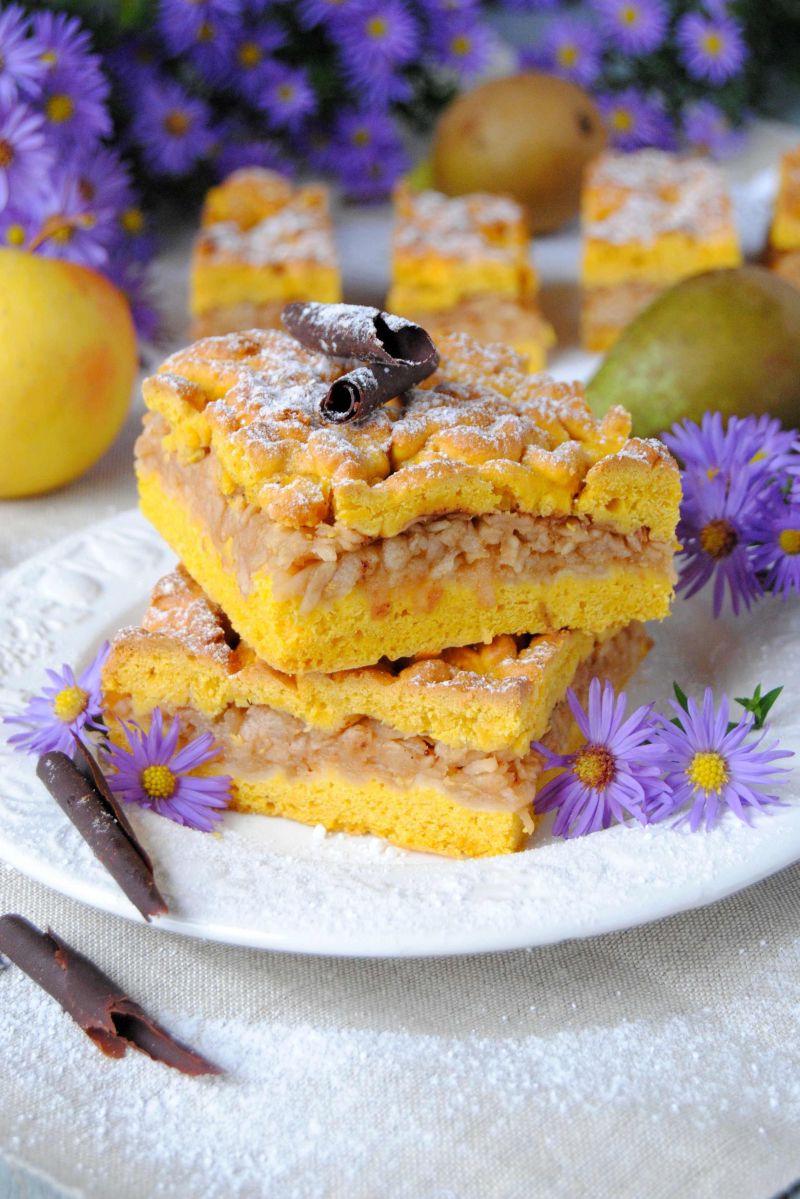 Jesienna, złocista szarlotka Jesienna, złocista szarlotka