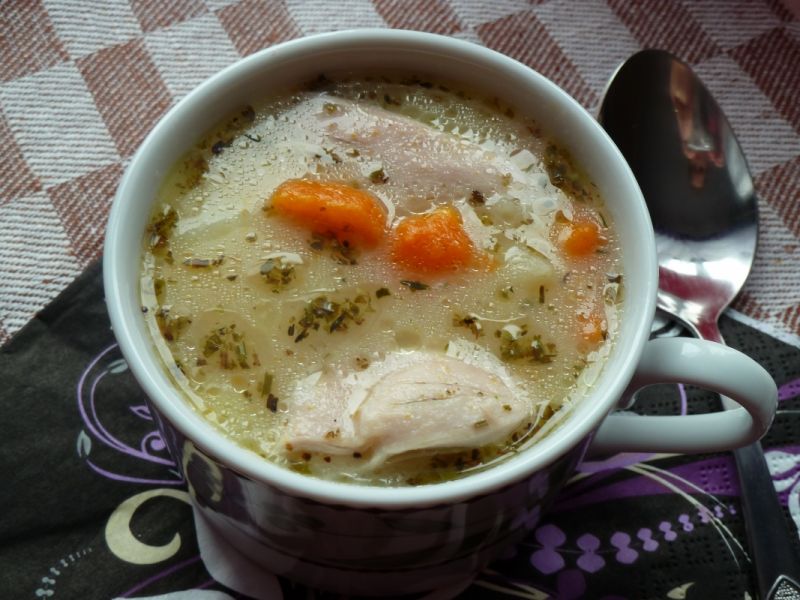 Jesienna zupa na "rosole" Jesienna zupa na "rosole"