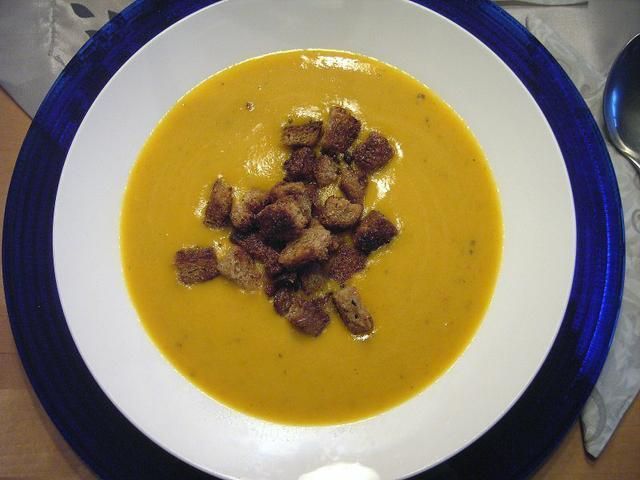 Jesienna zupa z dyni 