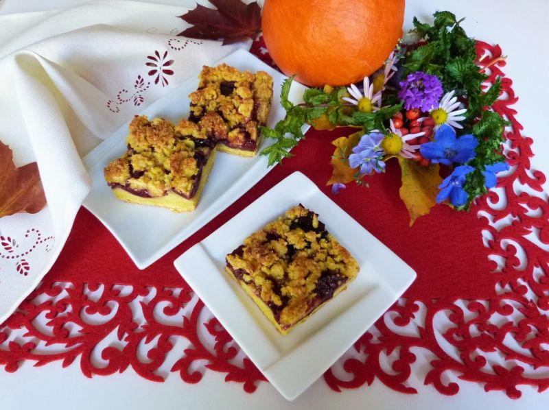 Jesienne ciasto ze śliwkami