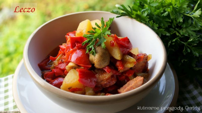 Jesienne leczo z kiełbasą Jesienne leczo z kiełbasą