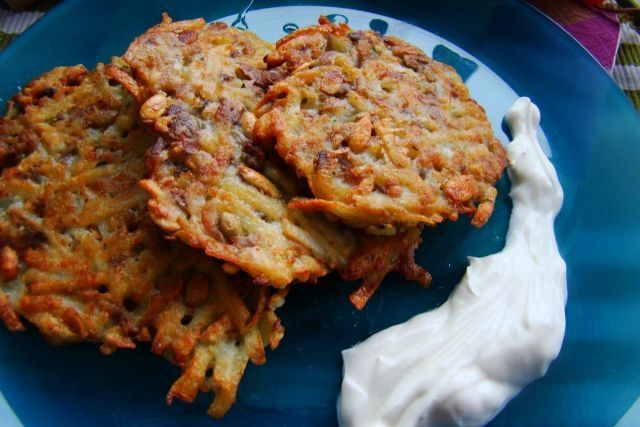 Jesienne placki warzywne 