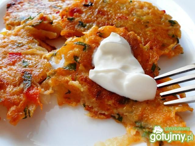 Jesienne placki ziemniaczano-cukiniowe